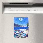 Aimant Belle Milos Grèce Europe Travel Art (In Situ (Lave-vaisselle))