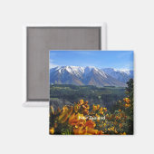 Aimant Belle Nouvelle-Zélande (Recto/Verso)