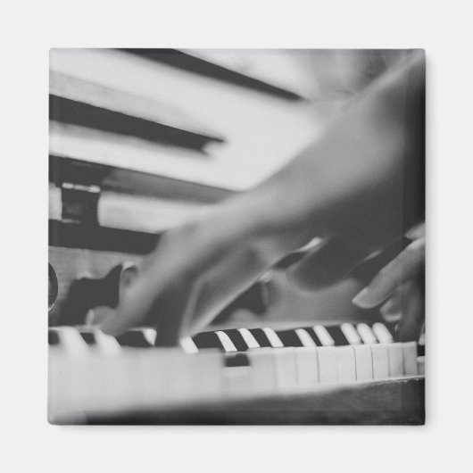 Aimant Belle oeuvre de piano (Devant)