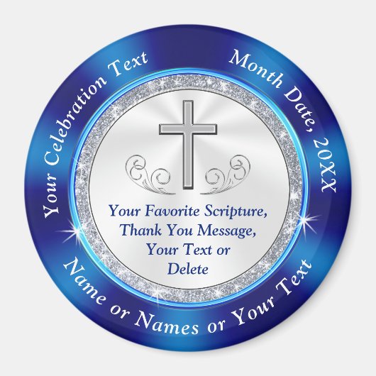 Aimant Belle pas chère, Souvenirs chrétiens, Christian (Devant)