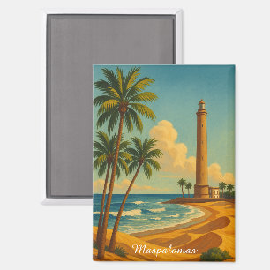 Aimant Belle plage de Maspalomas Meloneras Grande Canarie