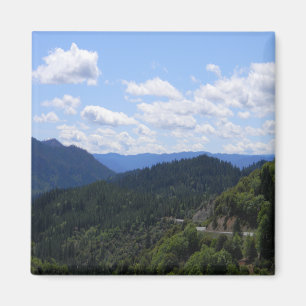 Aimant Belle vue sur la vallée....