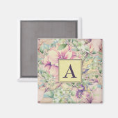 Aimant Belles florales vintages (Recto/Verso)