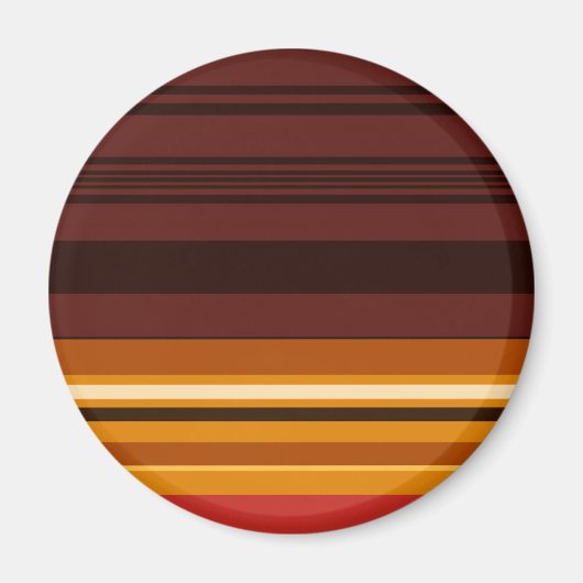 Aimant Belles rayures vintages (Devant)