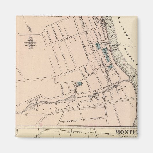 Aimant Belleville, Montclair, NJ (Devant)