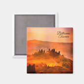 Aimant *~* Bellissima Toscane Toscane Italien (Recto/Verso)