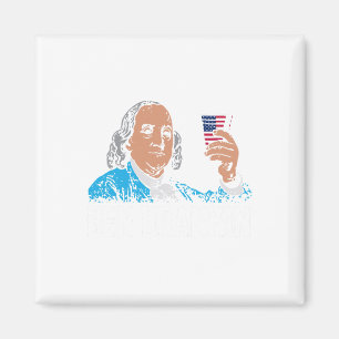 Aimant Ben Drankin 4 juillet Benjamin Franklin Hommes Fem
