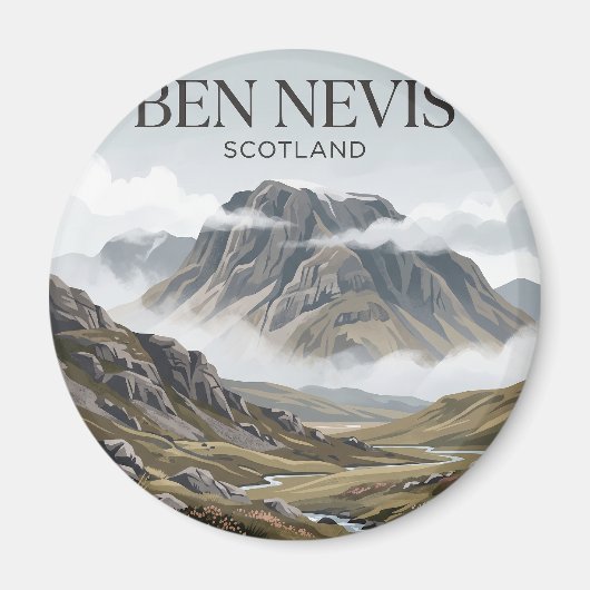 Aimant Ben Nevis Écosse (Devant)