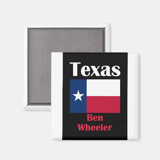 Aimant Ben Wheeler TX (Recto/Verso)