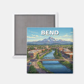 Aimant Bend Oregon Coast Travel Carte postale (Recto/Verso)