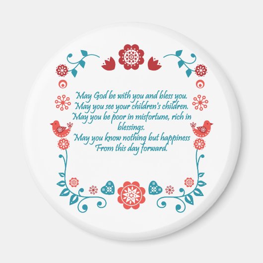 Aimant Bénédiction 8 (Devant)