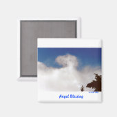 Aimant Bénédiction de l'ange (Recto/Verso)