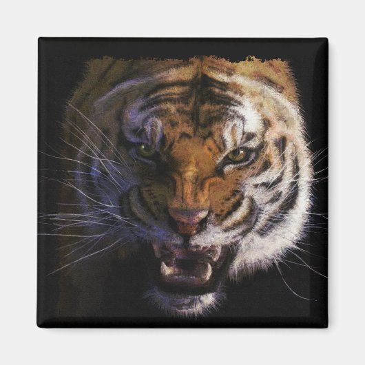 Aimant Bengale Tiger Faune Big Cat Lover Photo (Devant)