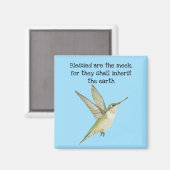 Aimant Béni soient les Meek Hummingbird (Recto/Verso)