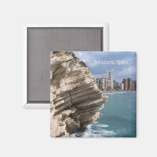 Aimant Benidorm Espagne (Recto/Verso)
