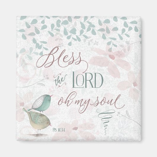 Aimant Bénissez le Seigneur - Ps 103:1 (Devant)