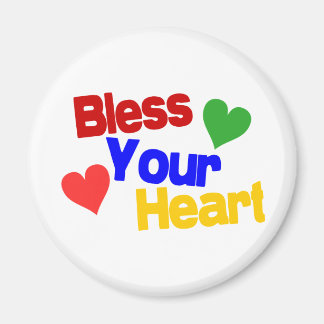 Aimant Bénissez votre coeur
