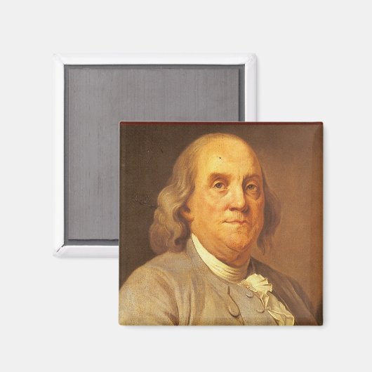 Aimant Benjamin Franklin (Recto/Verso)