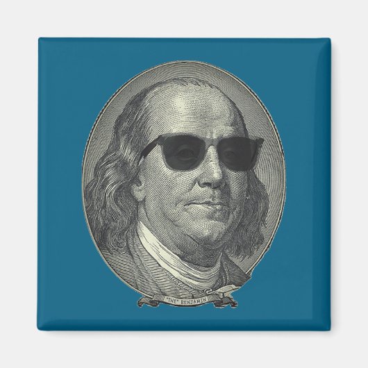 Aimant Benjamin Franklin The Benjamin Its All About (Devant)