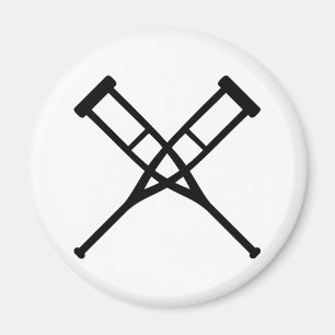 Aimant béquilles croisées