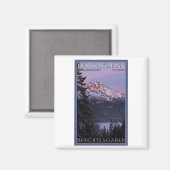 Aimant Berchtesgaden - Watzmann Alpenglow (Recto/Verso)