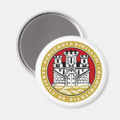 Aimant Bergen komm, Norvège (Recto/Verso)