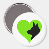 Aimant Berger allemand (Recto/Verso)