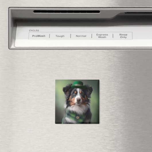 Aimant berger australien saint patrick (In Situ (Lave-vaisselle))