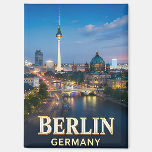 Aimant ✈️ Berlin Allemagne Cadeau de voyage 🌆