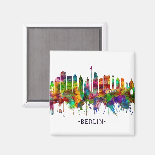 Aimant Berlin Allemagne Skyline (Recto/Verso)