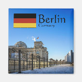 Aimant Berlin Allemagne Souvenir (Devant)