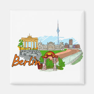 Aimant Berlin - l'Allemagne