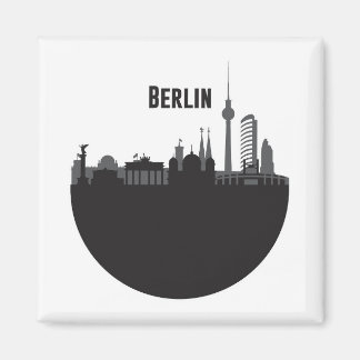 Aimant Berlin Stadt Silhouette Skyline