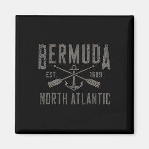 Aimant Bermuda Nord Océan Atlantique Ancre Naudtique Mari