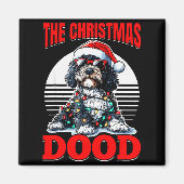 Aimant Bernedoodle Christmas Dog Breed The Christmas Dood (Devant)