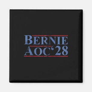 Aimant Bernie Aoc 2028 Bernie Sanders Alexandria Cortez P