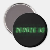 Aimant Bernie Sanders 2016 Horloge (Recto/Verso)