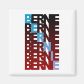 Aimant BERNIE sanders textuelBern (Devant)