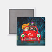 Aimant Bernois Mountain Dog voiture voiture effrayant Hal (Recto/Verso)