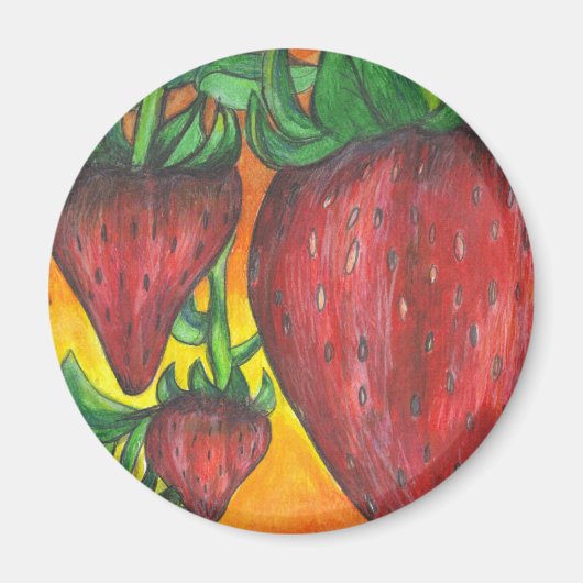 Aimant Berry délicieux (Devant)