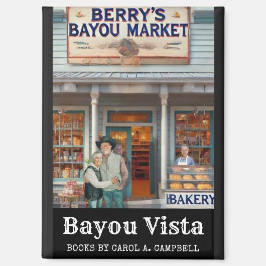 Aimant Berry’s Bayou Market – Southern Psychos Collection (Recto)