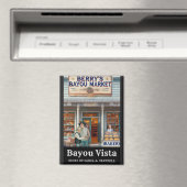 Aimant Berry’s Bayou Market – Southern Psychos Collection (In Situ (Lave-vaisselle))