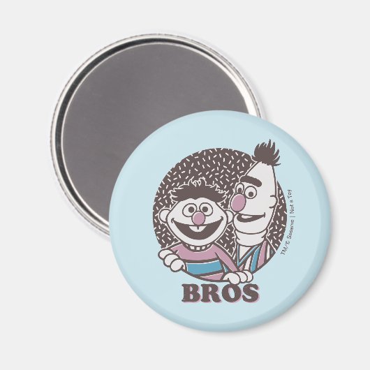Aimant Bert & Ernie | Bros (Recto/Verso)