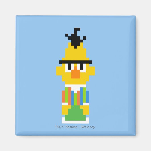 Aimant Bert Pixel Art (Devant)