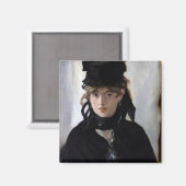 Aimant Berthe Morisot avec un bouquet de violettes, Manet (Recto/Verso)