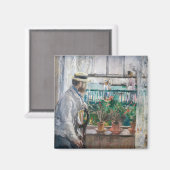 Aimant Berthe Morisot - Eugene Manet sur l'île de Wight (Recto/Verso)