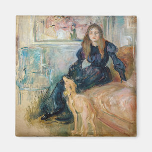 Aimant Berthe Morisot - Julie et son lévrier Laerte