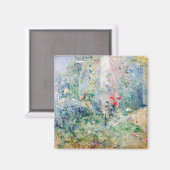 Aimant Berthe Morisot - Le jardin à Bougival (Recto/Verso)