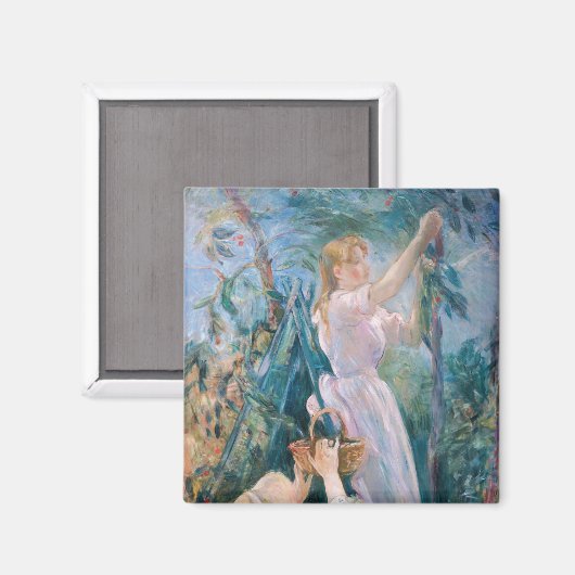 Aimant Berthe Morisot - Le Sicker À Cerise (Recto/Verso)