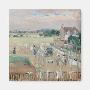 Aimant Berthe Morisot - Suspendre le linge pour sécher